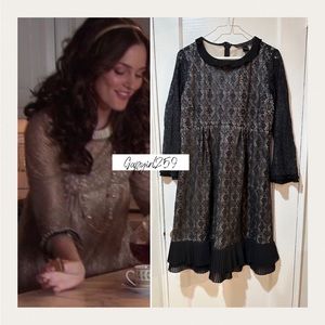 Marc by Marc Jacobs Dita lace black dress 4 ASO Blair Waldorf Gossip Girl